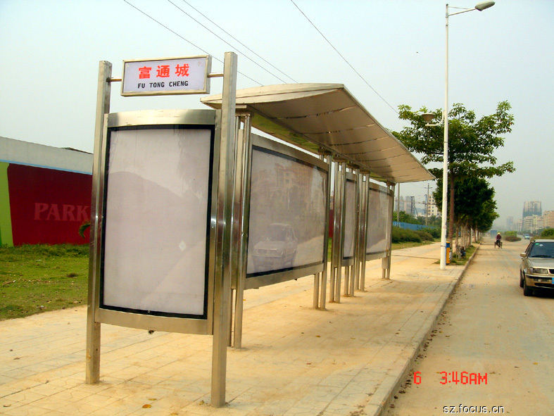 福建不锈钢候车亭